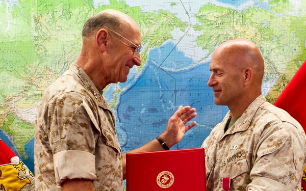 Col. Ward receives Legion of Merit