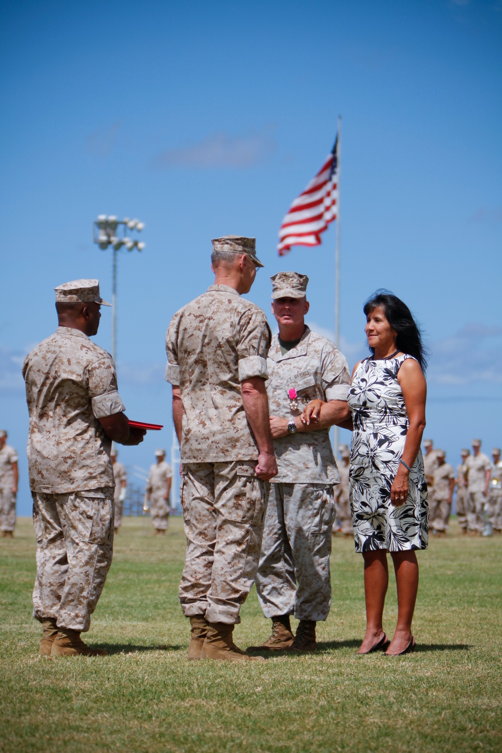 HQSVCBN/MARFORPAC change of command