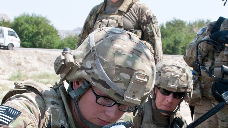 Soldier paves way as first female infantry qualified NCO in South Carolina Army National Guard