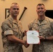 Maj. Hamstra's promotion to Lt. Col.