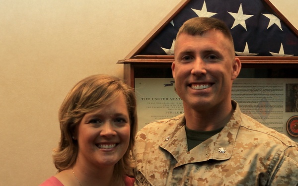 Maj. Hamstra's promotion to Lt. Col.