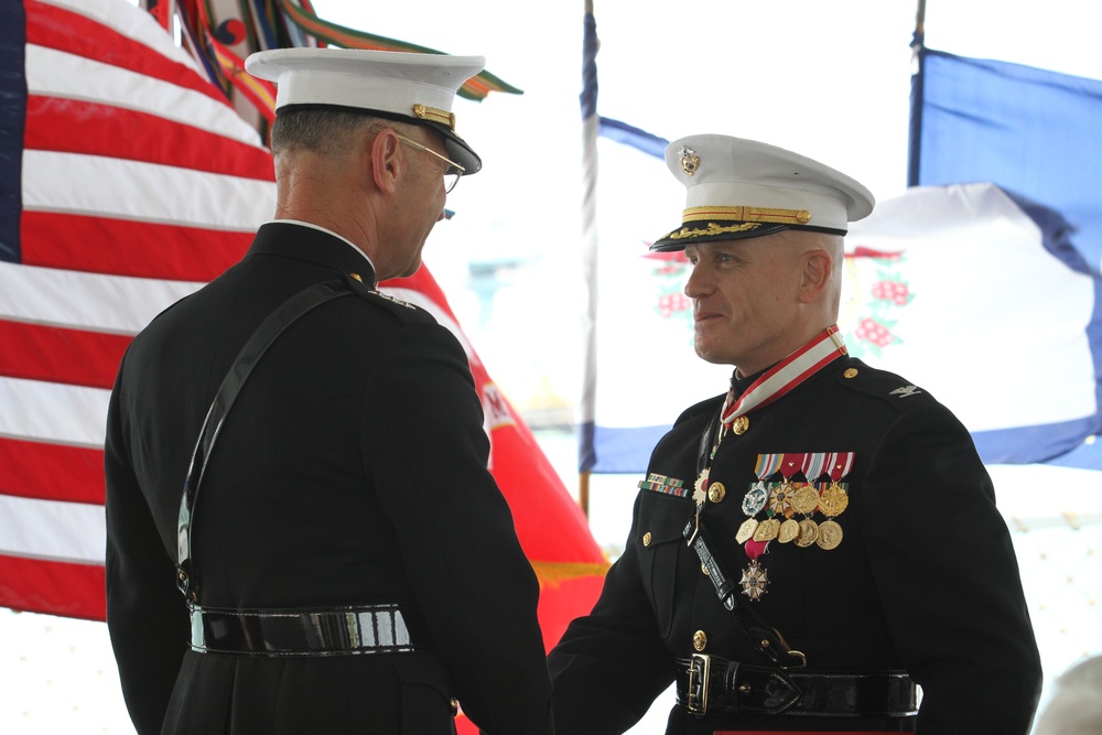 Col. Dan Melton's retirement ceremony