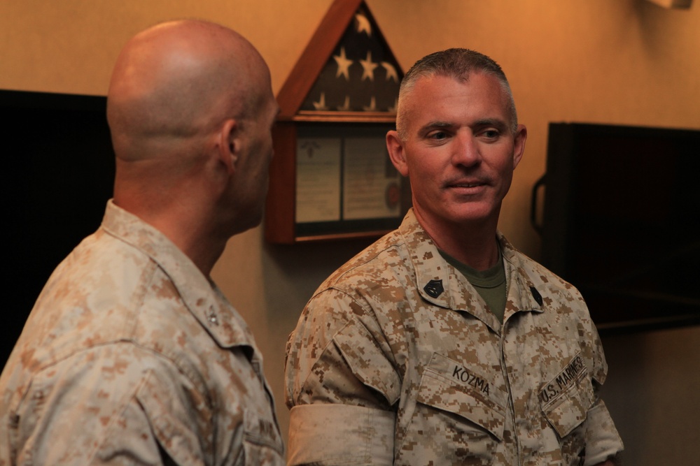 Kozma receives Navy Commendation Medal