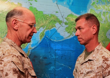 Col. Blankenship award ceremony