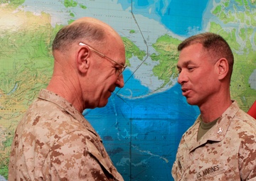 Col. Blankenship award ceremony