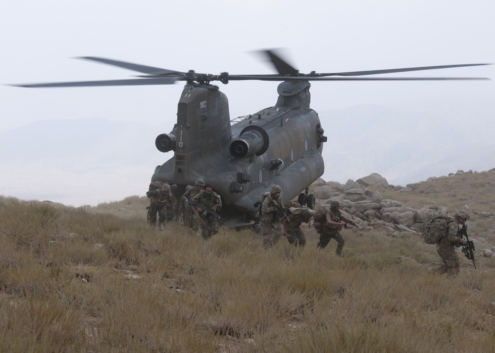 ANSF, TF Thunderbird secure southern Laghman