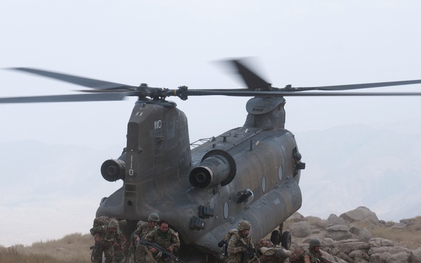 ANSF, TF Thunderbird secure southern Laghman