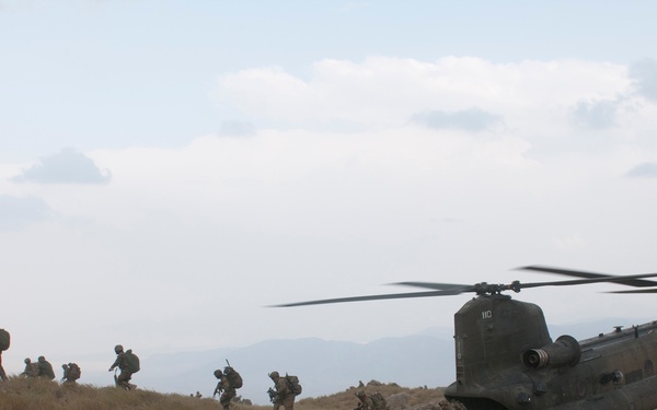 ANSF, TF Thunderbird secure southern Laghman