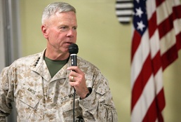 Corps’ top leaders visit warfighters in Afghanistan
