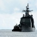 USS Vicksburg makes port in downtown Charleston