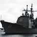 USS Vicksburg makes port in downtown Charleston