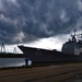 USS Vicksburg makes port in downtown Charleston