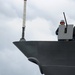 USS Vicksburg makes port in downtown Charleston