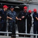 USS Vicksburg makes port in downtown Charleston