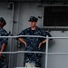 USS Vicksburg makes port in downtown Charleston