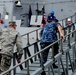 USS Vicksburg makes port in downtown Charleston