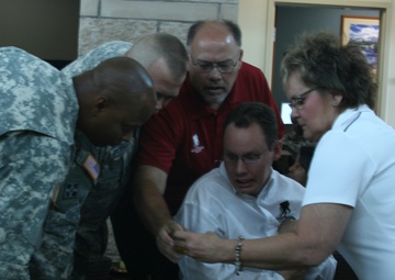 Wounded warrior returns to hunting