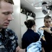 USS George H.W. Bush sailor administers flu shot