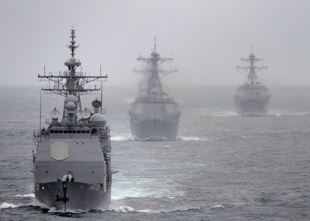 Composite training unit exercise in the Pacific