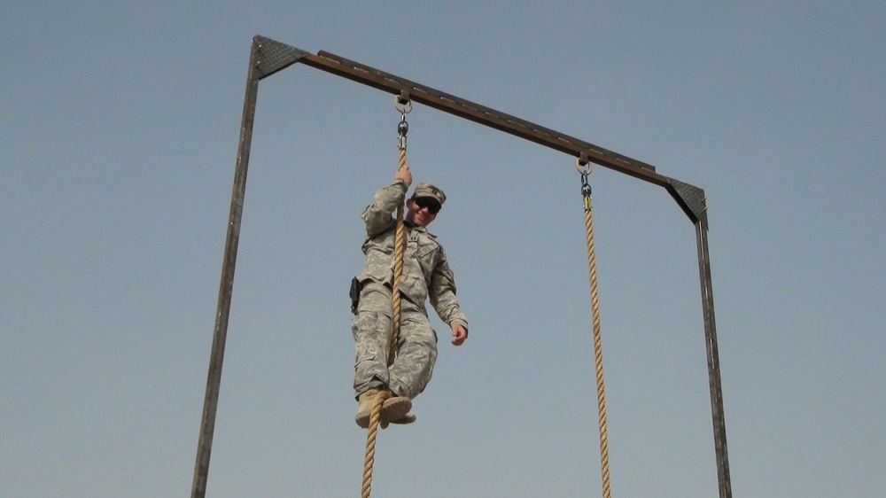 Sappers climb to new heights