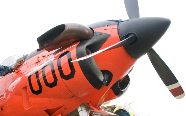 T-34C static display