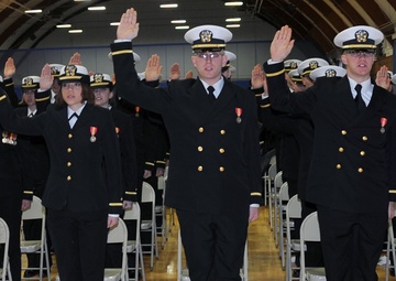 Navy commissioning ceremony