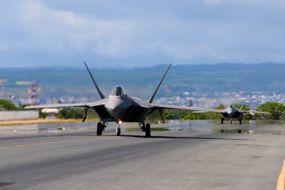 Taking off in Hawaii