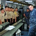 Junior ROTC cadets tour USS Frank Cable