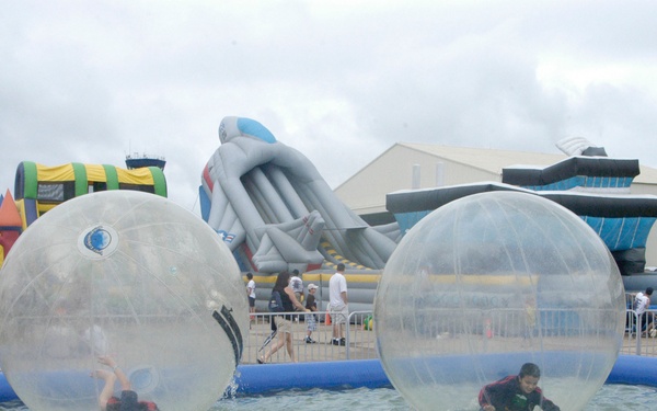 NAS Oceana Air Show children's play area