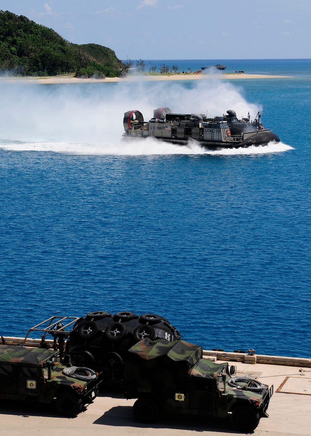 USS Denver action