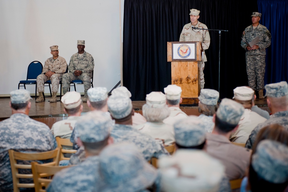 CJTF-HOA welcomes new senior enlisted leader