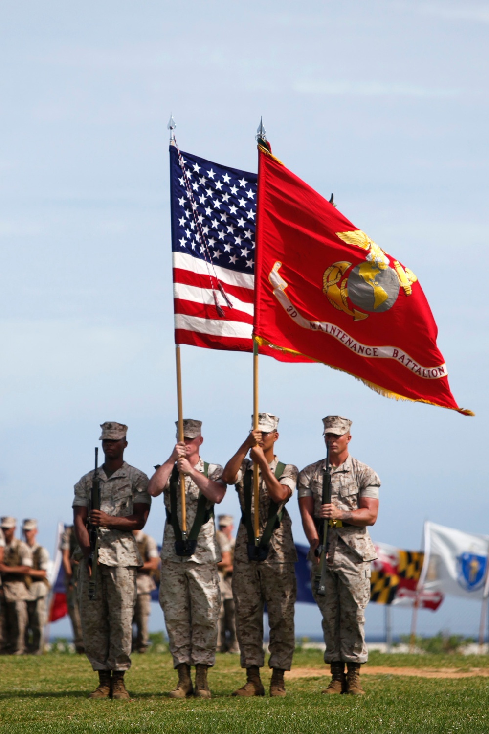 3D Maintenance Battalion change of command ceremony