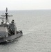 USS Bunker Hill transits the Pacific Ocean