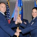 Change of command ceremony for the 42nd Force Support Squadron