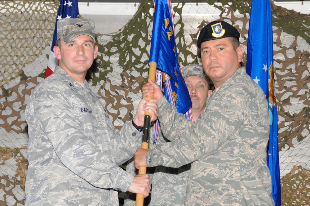 42nd Security Forces Squadron change of command ceremony