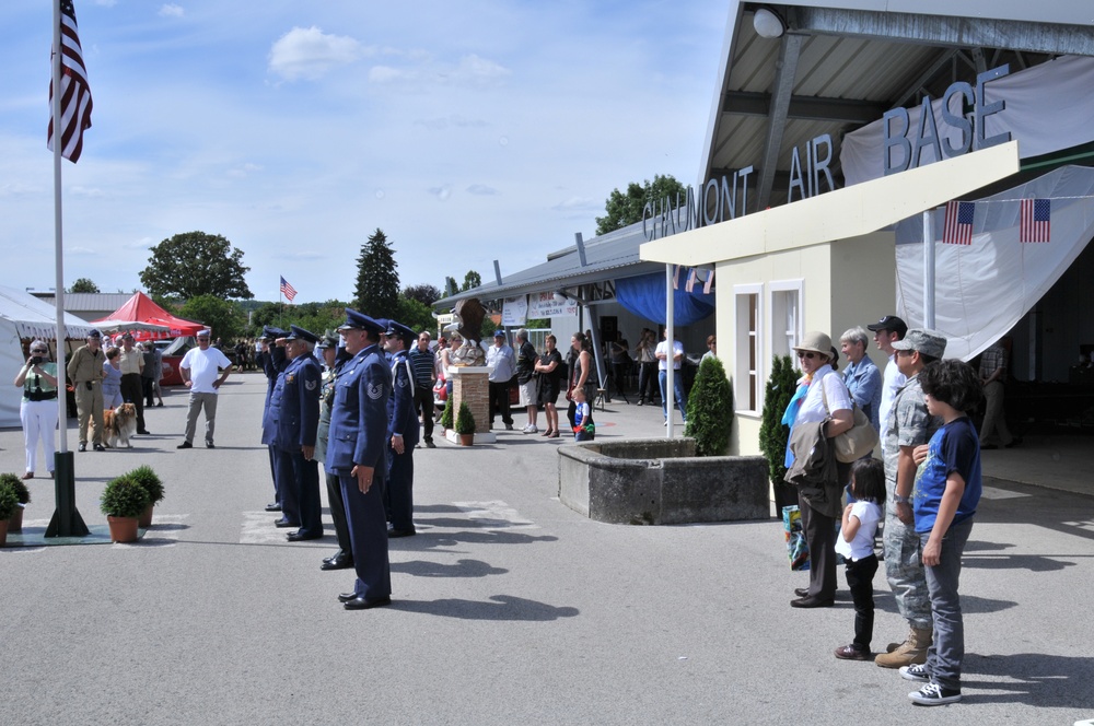 Ceremony celebrates former Chaumont Air Base