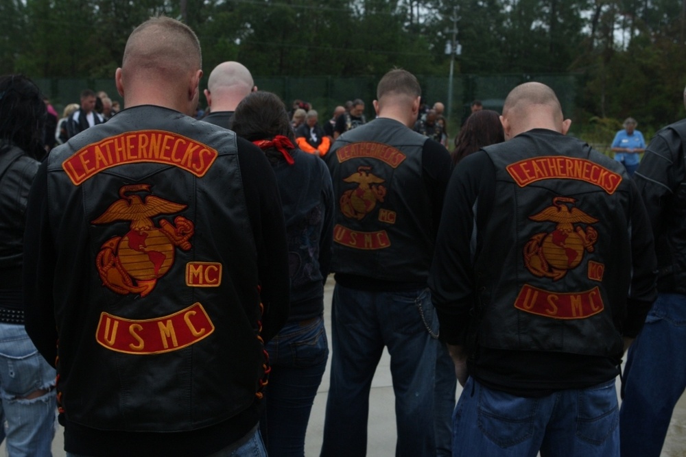 Motorcyclists show their pride in wake of rain for Vietnam Veterans Memorial