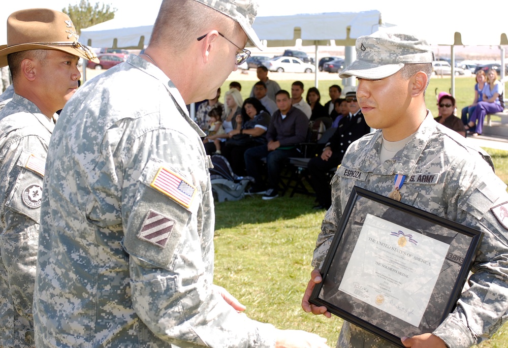 11th ACR trooper receives Soldier's Medal