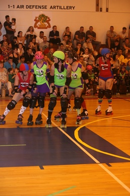 Devil Dog Derby Dames display determination