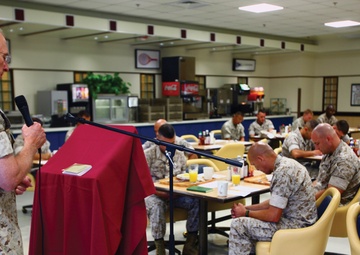 Marines, sailors gather for prayer breakfast
