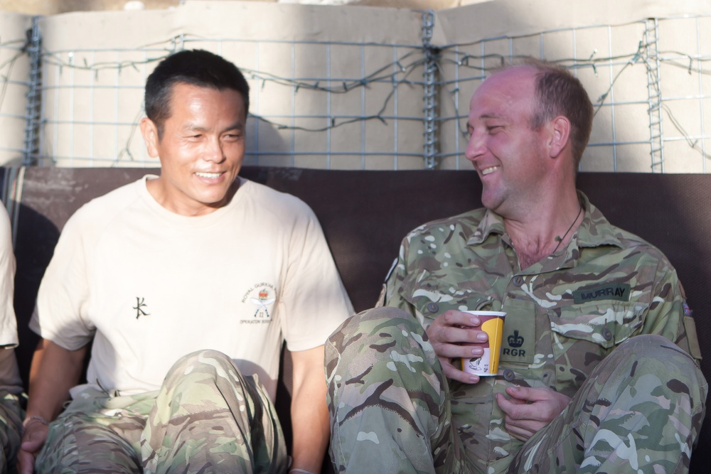 2 Royal Gurkha Rifles celebrate Hindu festival Dashain