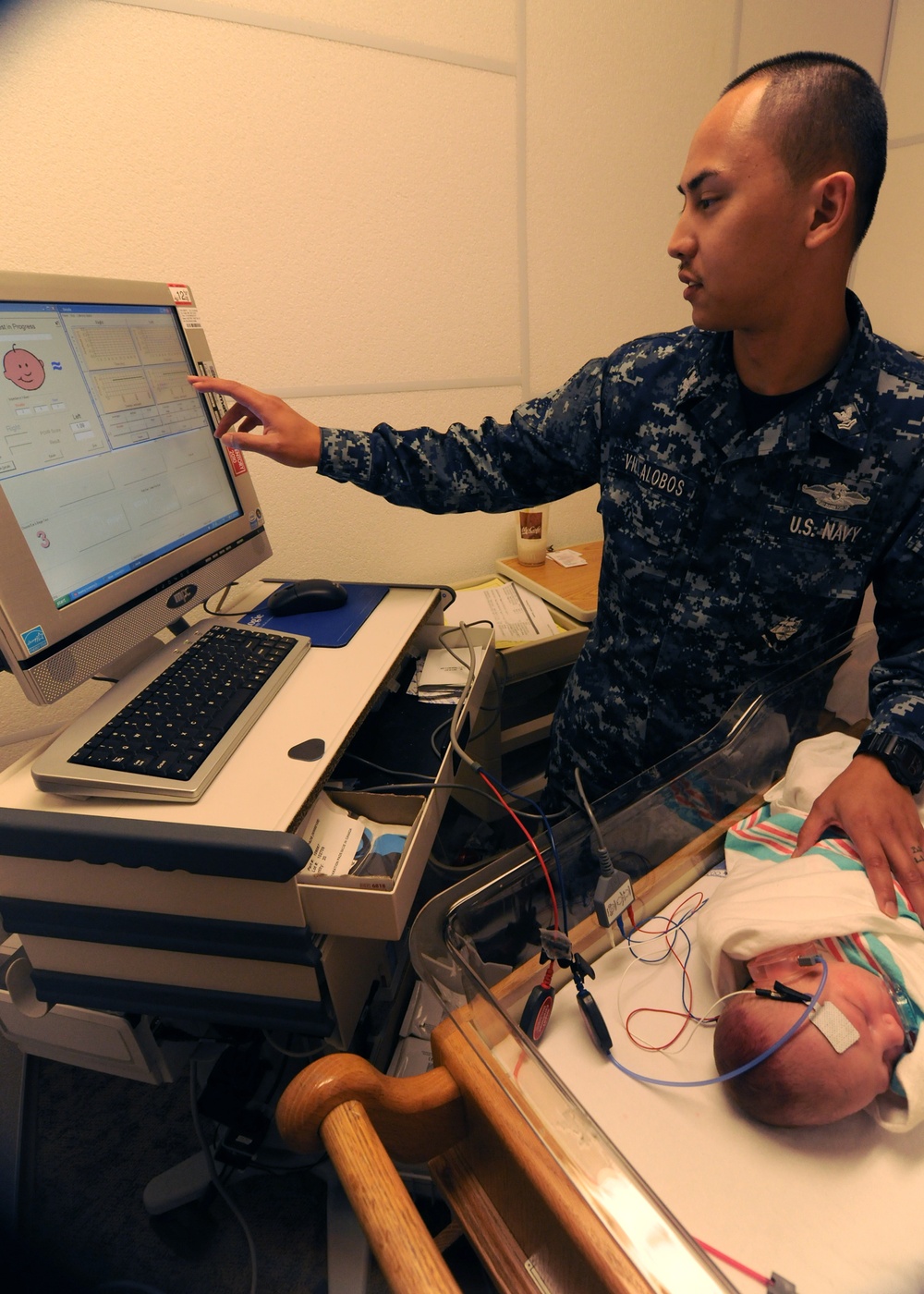 Auditory testing at Naval Medical Center San Diego
