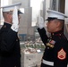 Re-enlistment ceremony at Ground Zero