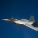 F-22 in flight