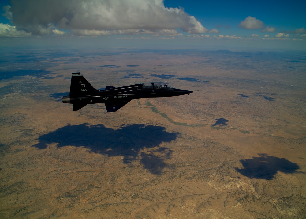 T-38 In Flight