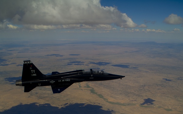 T-38 In Flight