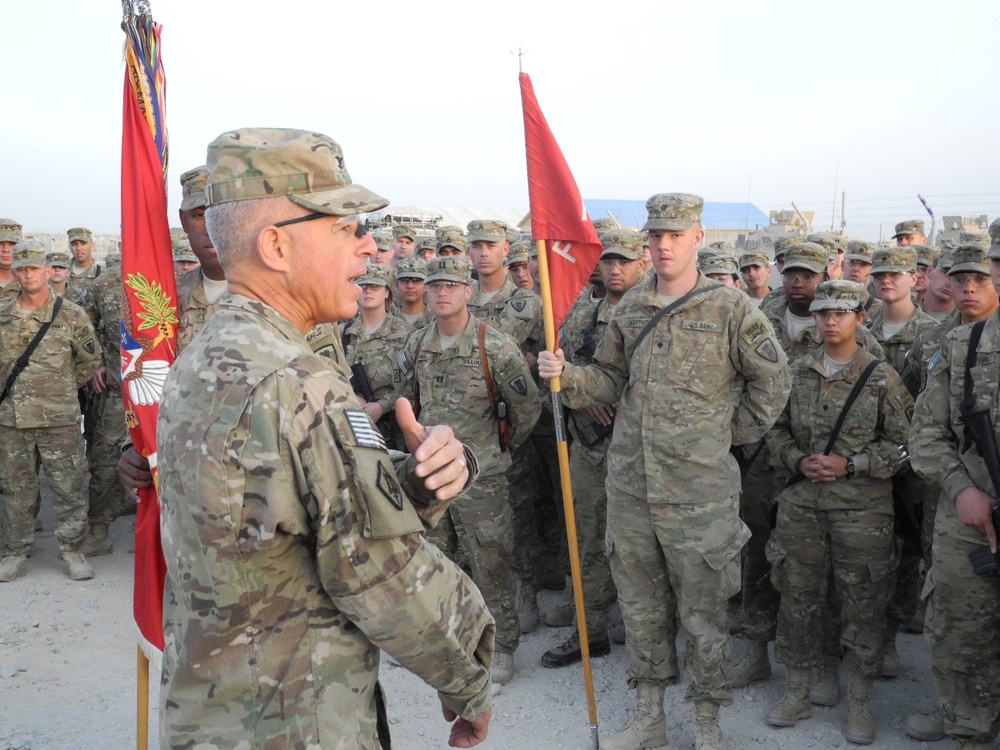 Task Force Roughneck earns Task Force Sword deployment patch