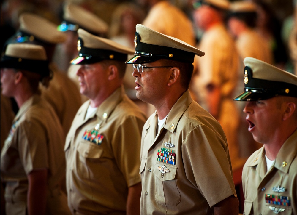 Joint Expeditionary Base Chief Petty Officers Pinning Ceremony