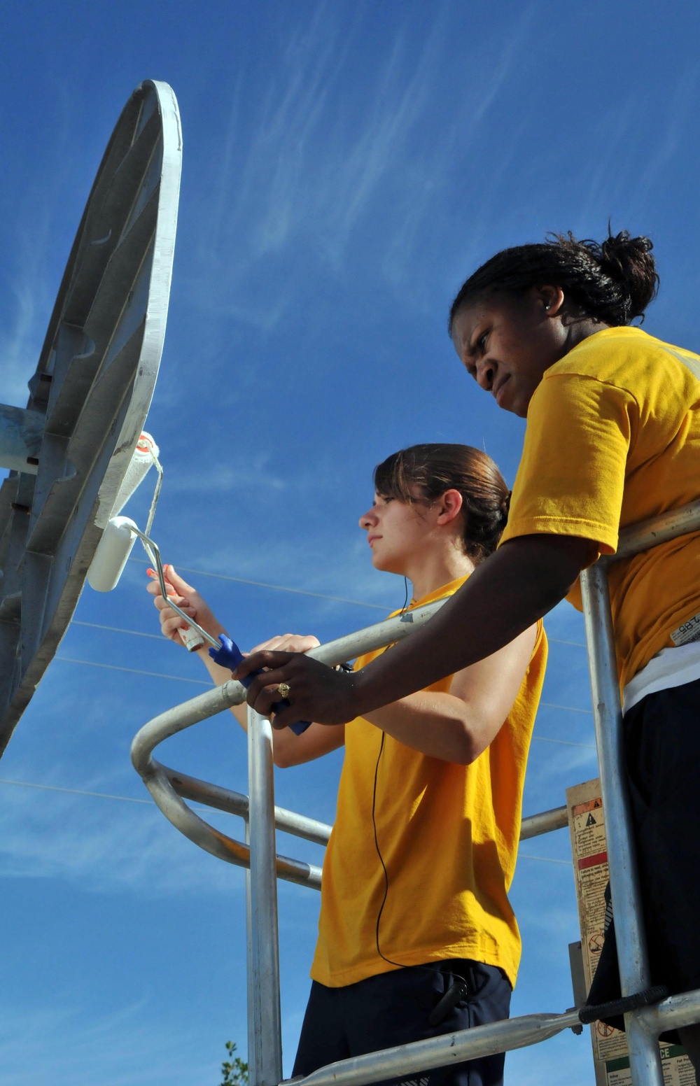 Spruance sailors participate in community service projects