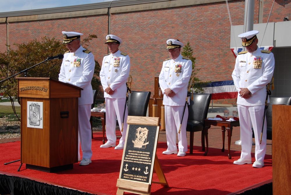 2nd Fleet disestablisment